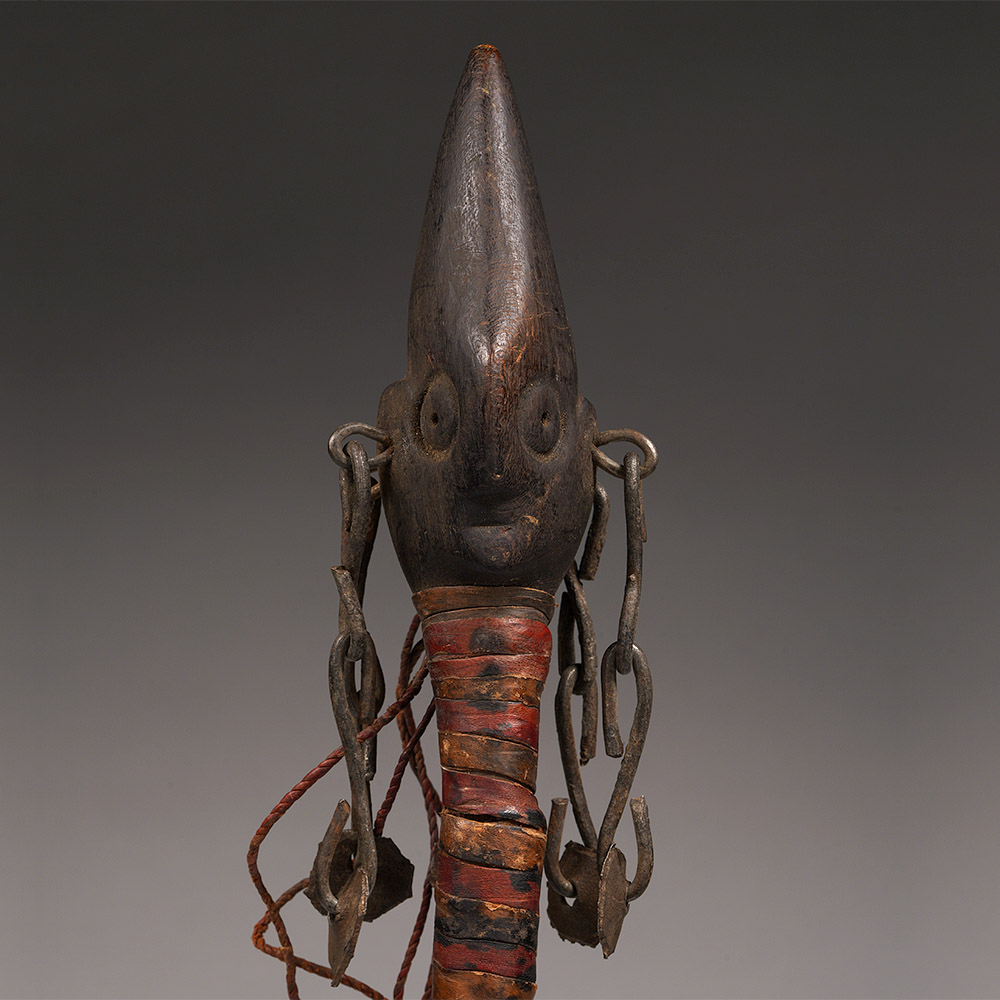 Nubian Blade with Figural Handle Shilluk, South Sudan