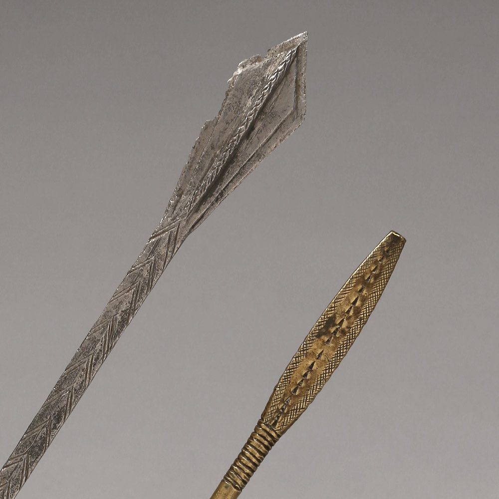 Pair of Hairpins, Fulani / Hausa, Niger