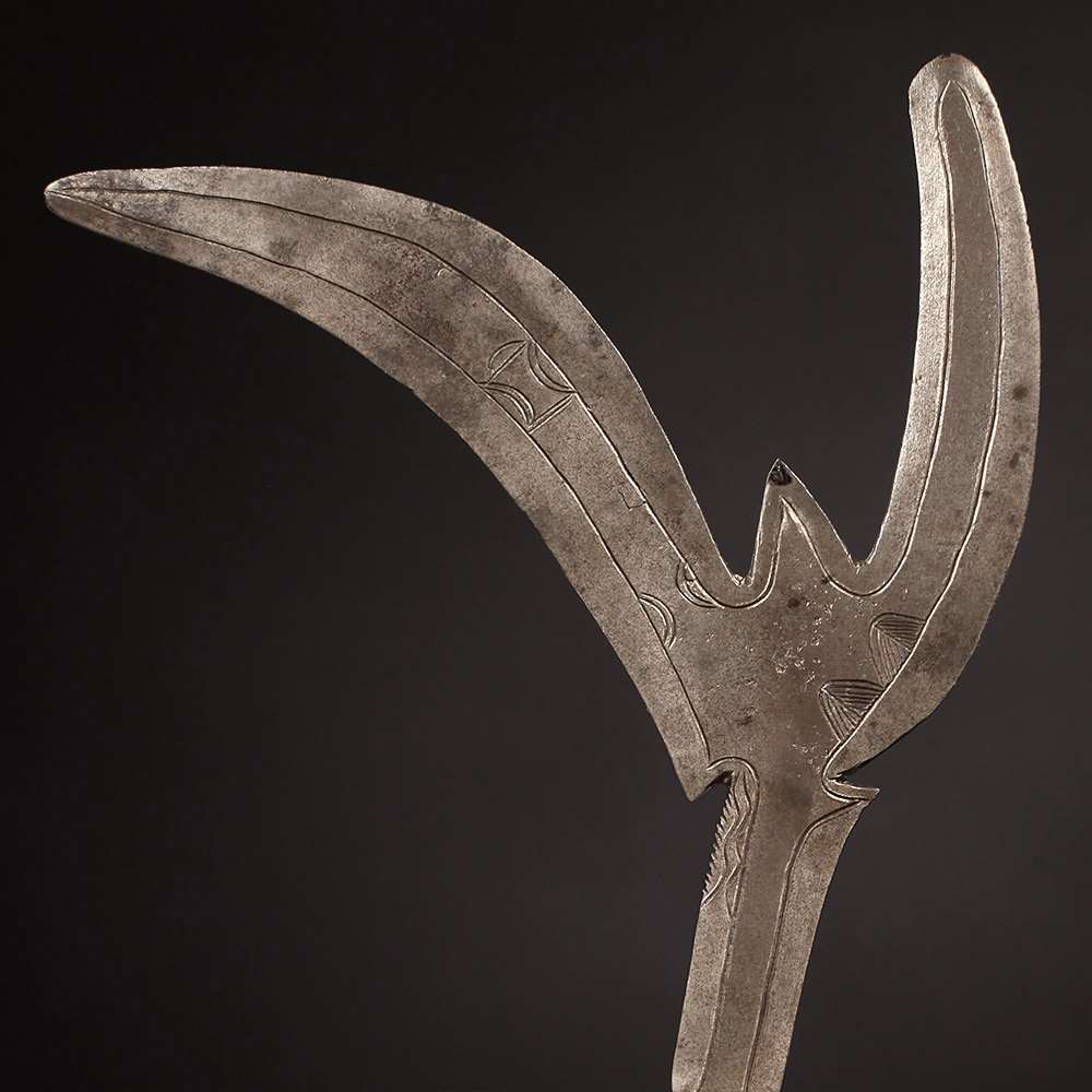 Eastern Banda Throwing Knife, Central African Republic, D.R. Congo