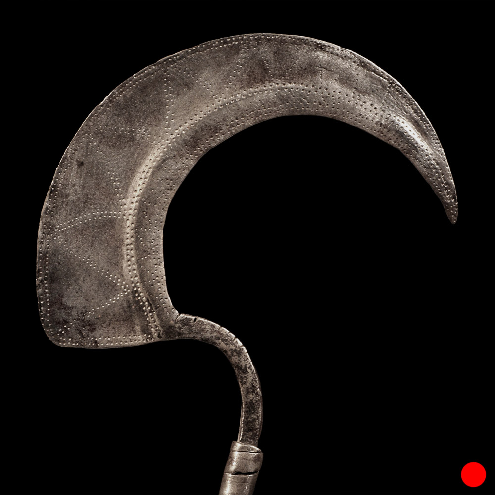 Ceremonial Sickle Blade jən'nyi or tochile, Dadiya / Verre (Vere) / Udjila / Tula, Nigeria