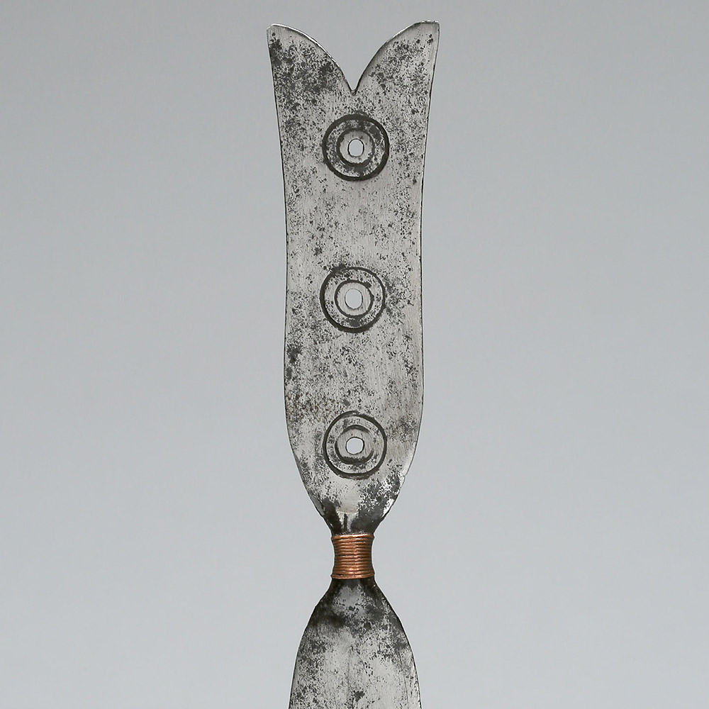 Pierced Scarification Blade, Kuba, D.R. Congo