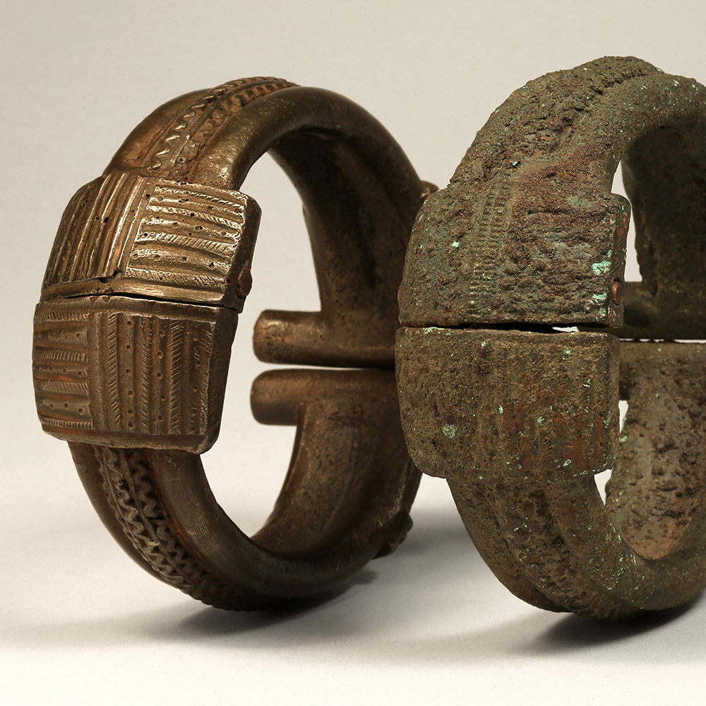 Pair of Funerary Bracelets, Djenné, Mali