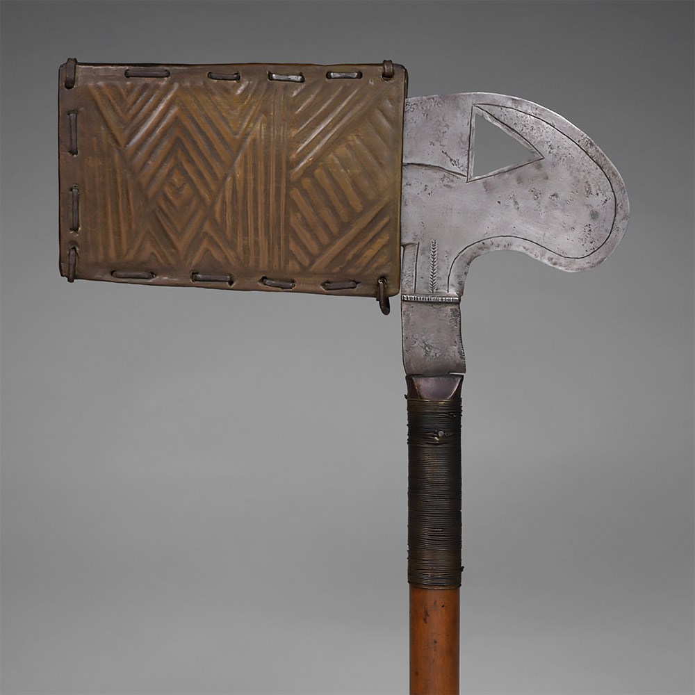 Inauthentic Birdhead Knife Onzil with Long Handle Southern Fang, Gabon / Equatorial Guinea