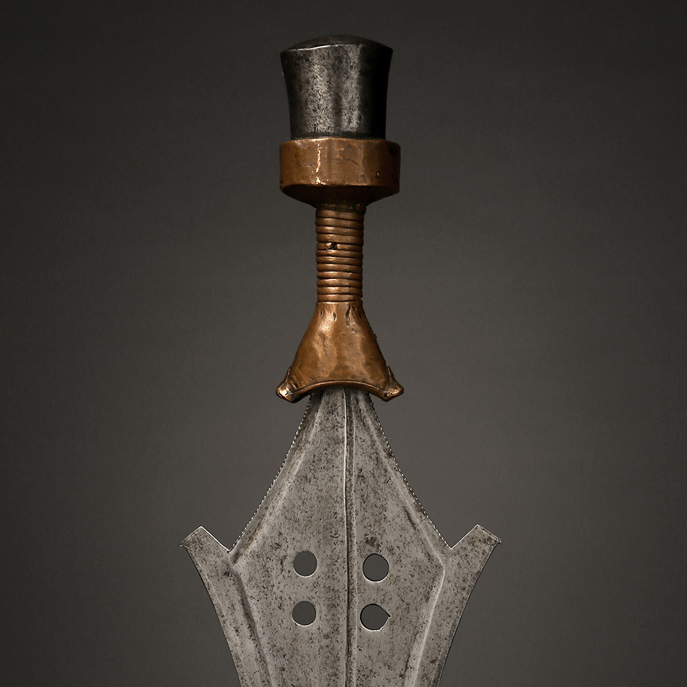 Embellished Dagger balingbwa Tétéla / Nkutchu / Hamba, D.R. Congo