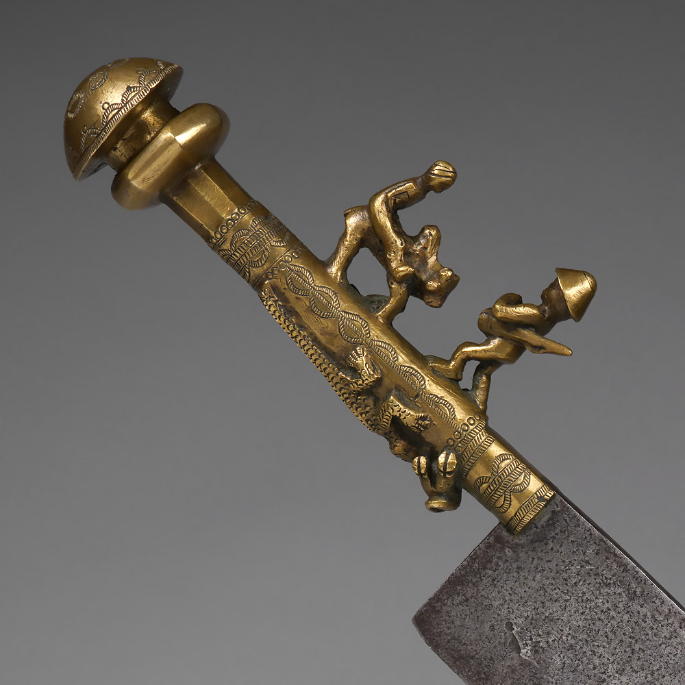 Ceremonial / Sacrificial Knife, Vy Lava Bara, Madagascar