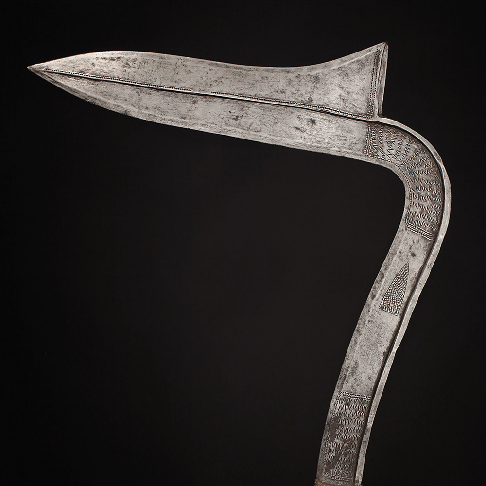 Béro sickle blade, Ngombé, Doko, Mbudja, Ngbandi