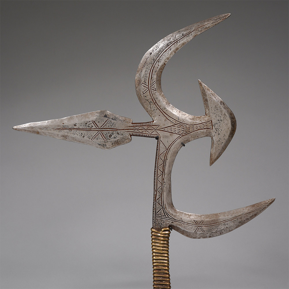Throwing Knife, moko-ndo Ngbaka Mabo, Central African Republic / D.R. Congo