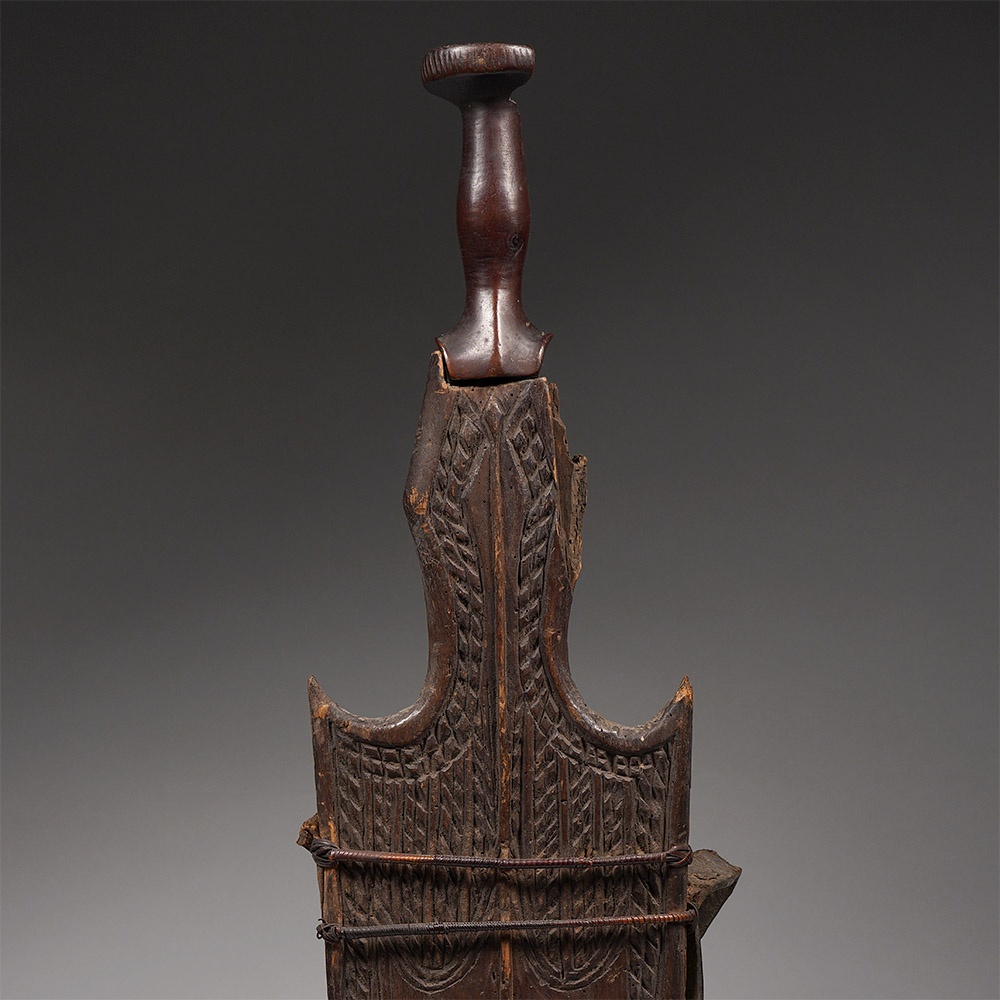 Short Sword in Scabbard Northern Kete, D.R. Congo