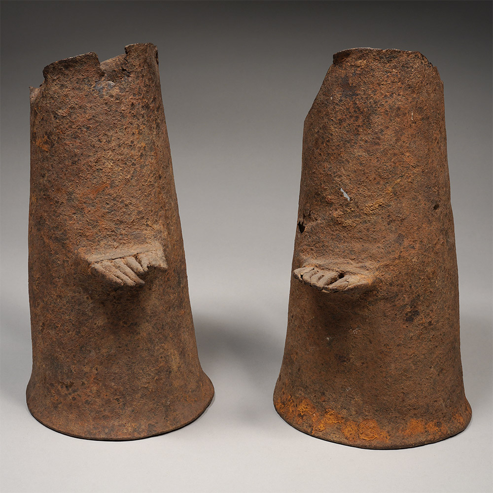 Pair of Greaves (Shin Armor), Birom / Rukuba / Sura, Nigeria