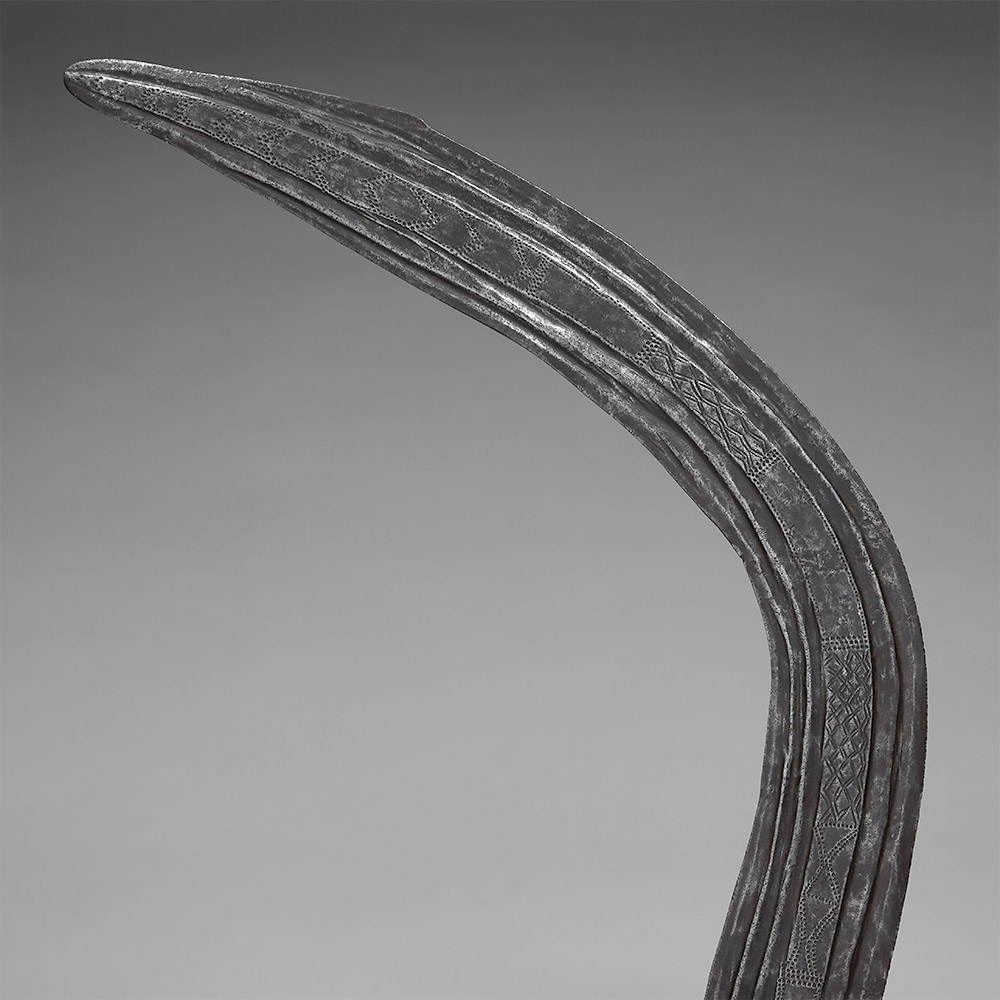 Large Sickle Blade Bandia / Benge / Boa / Nsakara / Yakoma, D.R. Congo / C.A. Republic