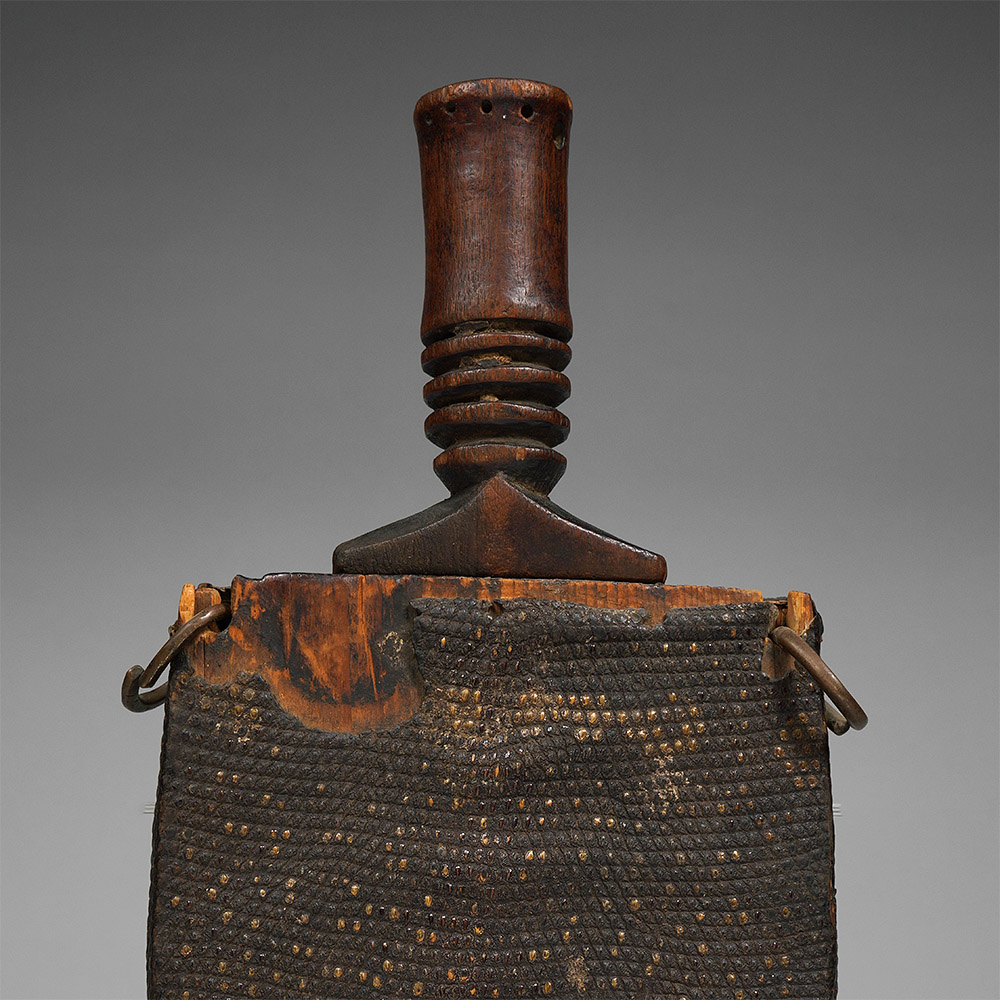 Broad Short Sword in Sheath Makaa Cameroon