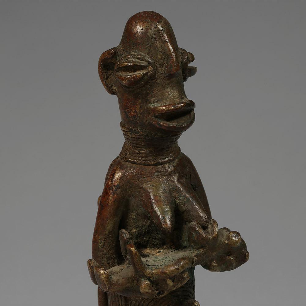 Ogboni Maternity Figure, Yoruba Nigeria