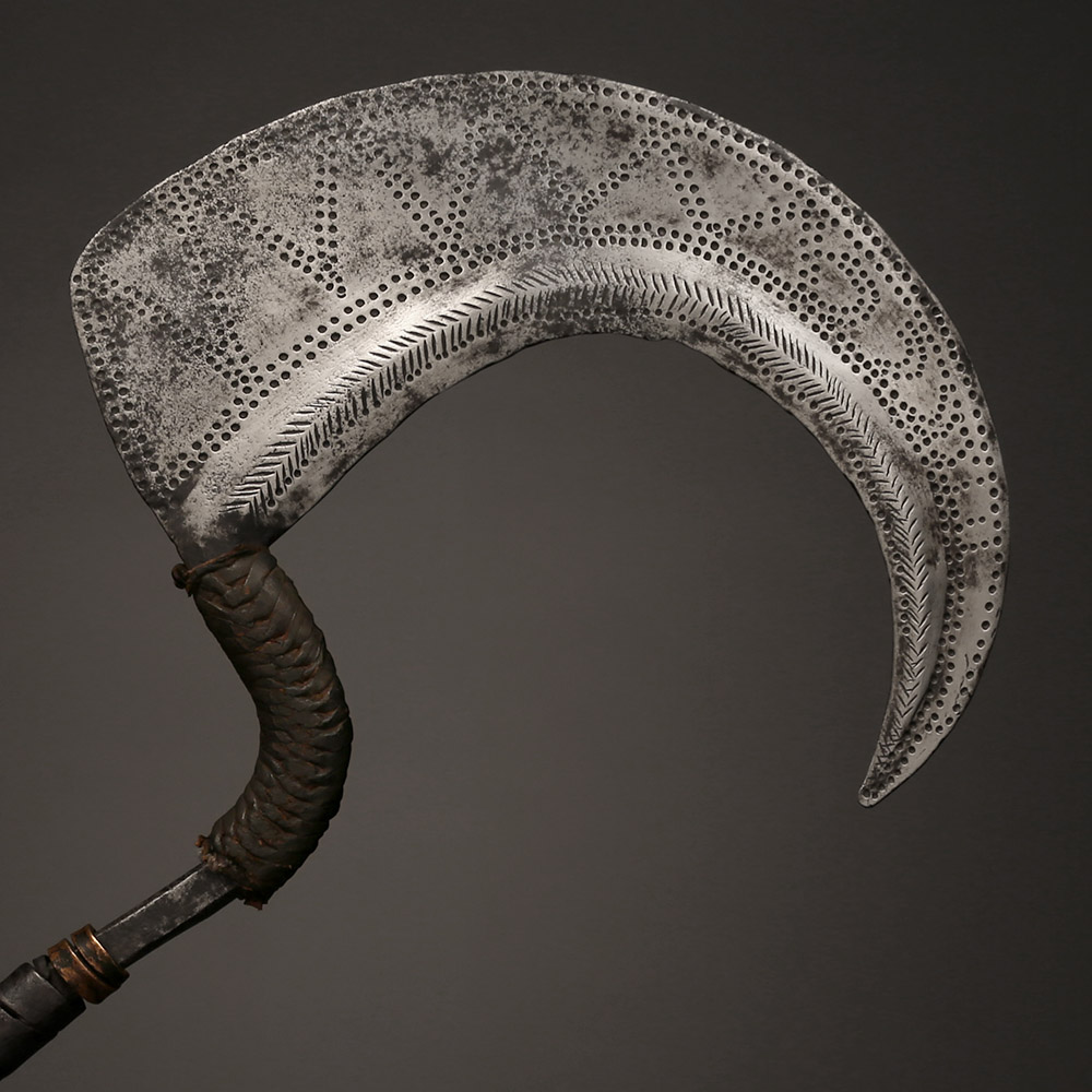 Ceremonial Sickle Blade jən'nyi or tochile Dadiya / Verre (Vere) / Udjila / Tula, Nigeria