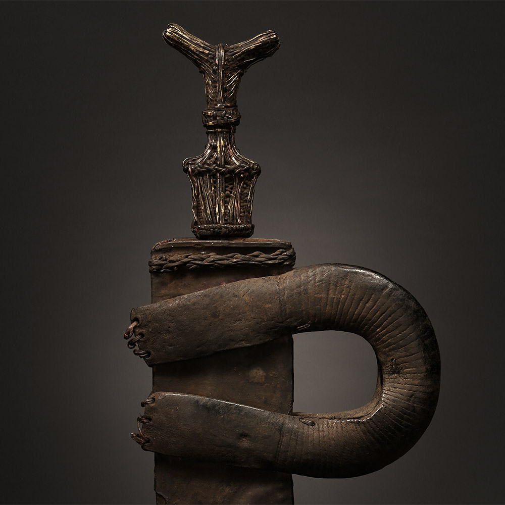 Ornamental Prestige Sword in Scabbard, Babungo, Cameroon