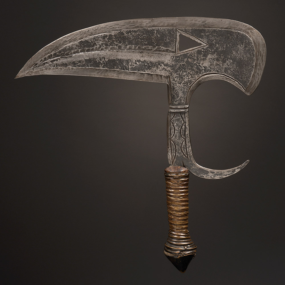 Inauthentic Birdhead Knife, Onzil or Musele, Kota, Gabon