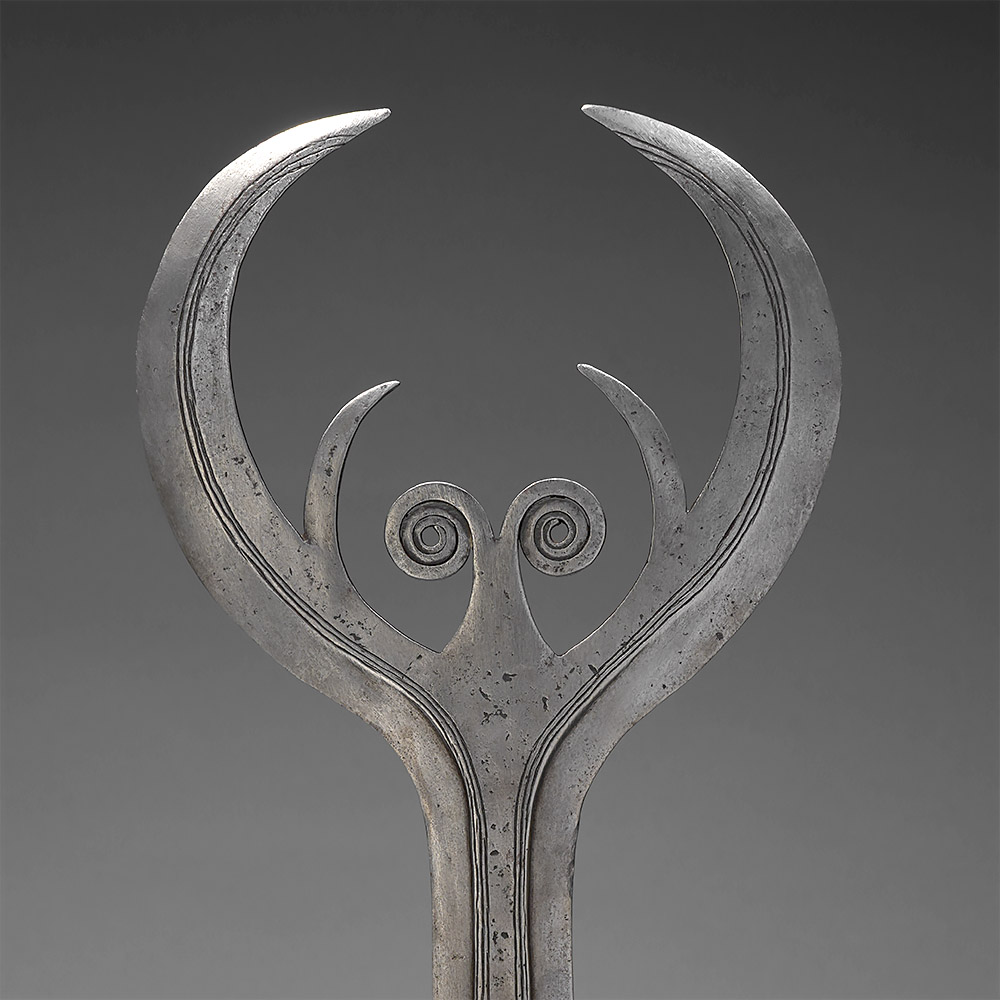 Inauthentic Double Sickle Blade, Ngulu Ngata, D.R. Congo Scorpion
