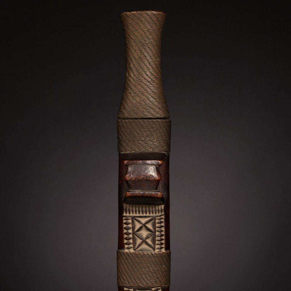 Ceremonial Dagger in Sheath, bakatwa, Shona, Zimbabwe