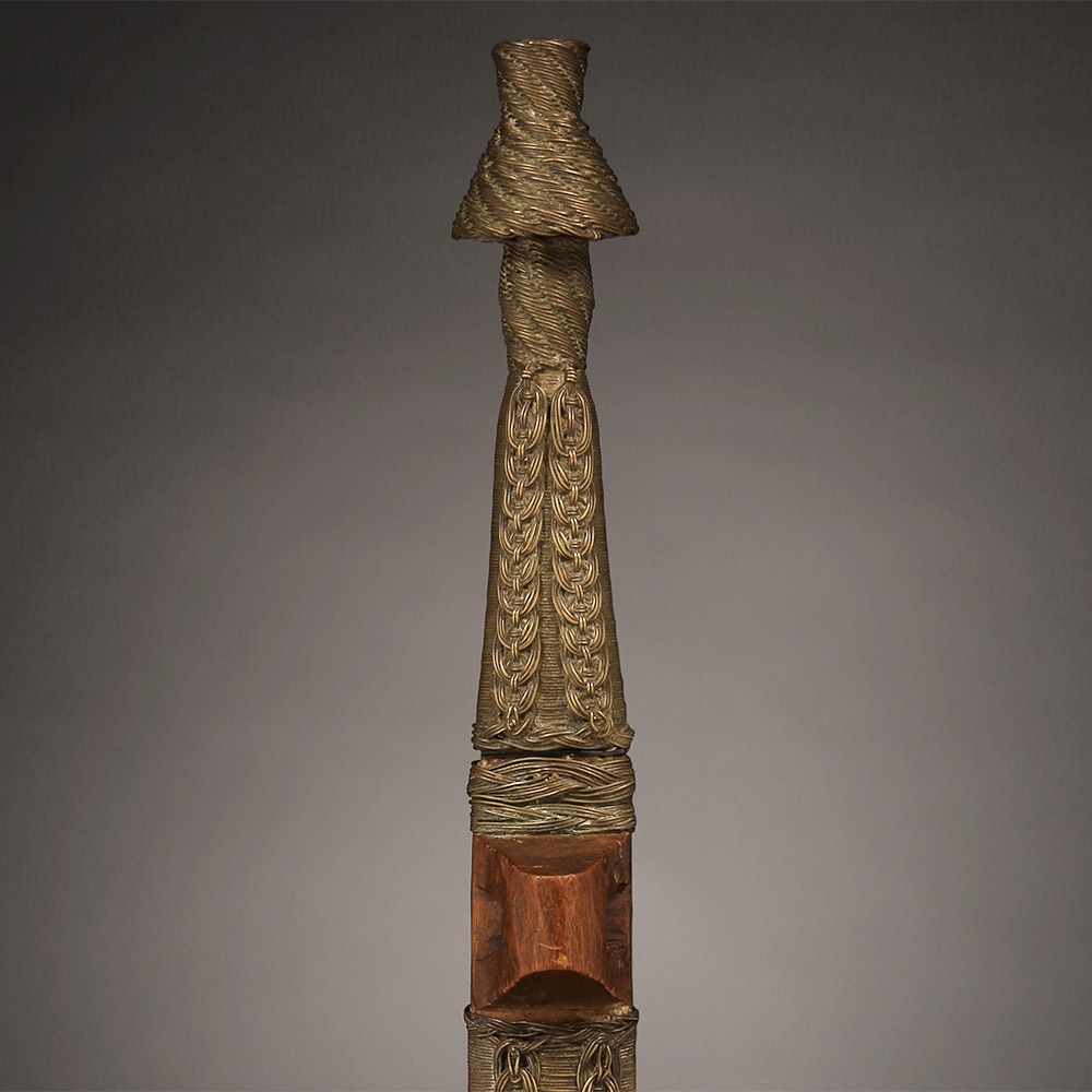 Ceremonial Dagger in Sheath, bakatwa Shona, Zimbabwe