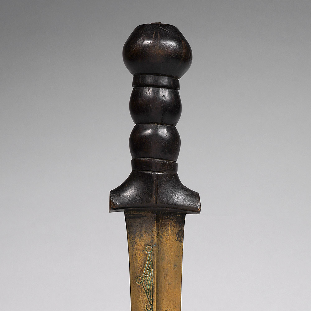 Dagger with Brass Blade, Zande / Yakoma, DR Congo / CA Republic