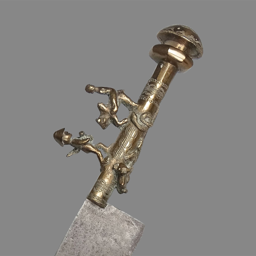 Ceremonial / Sacrificial Knife, Vy Lava Bara, Madagascar