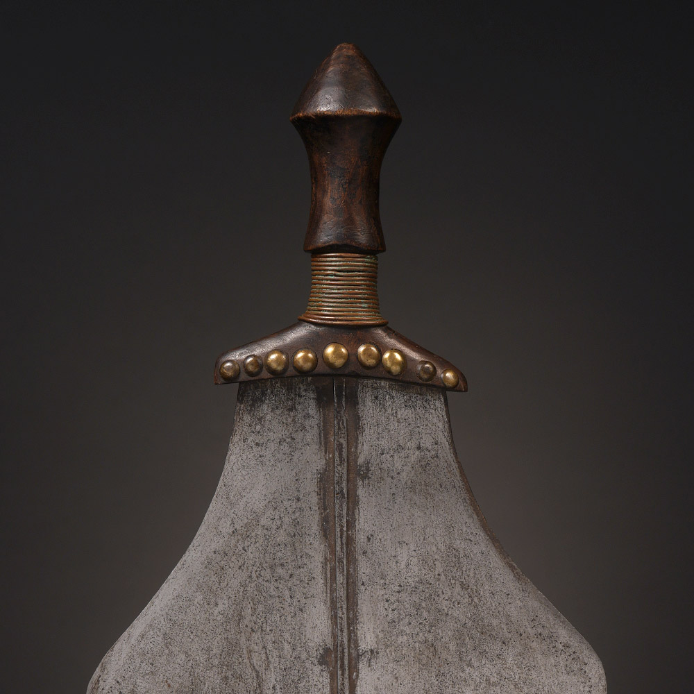 Inauthentic Symmetrical Discoid Knife, Mossal Ngul / Yanzi / Mbuun, D.R. Congo