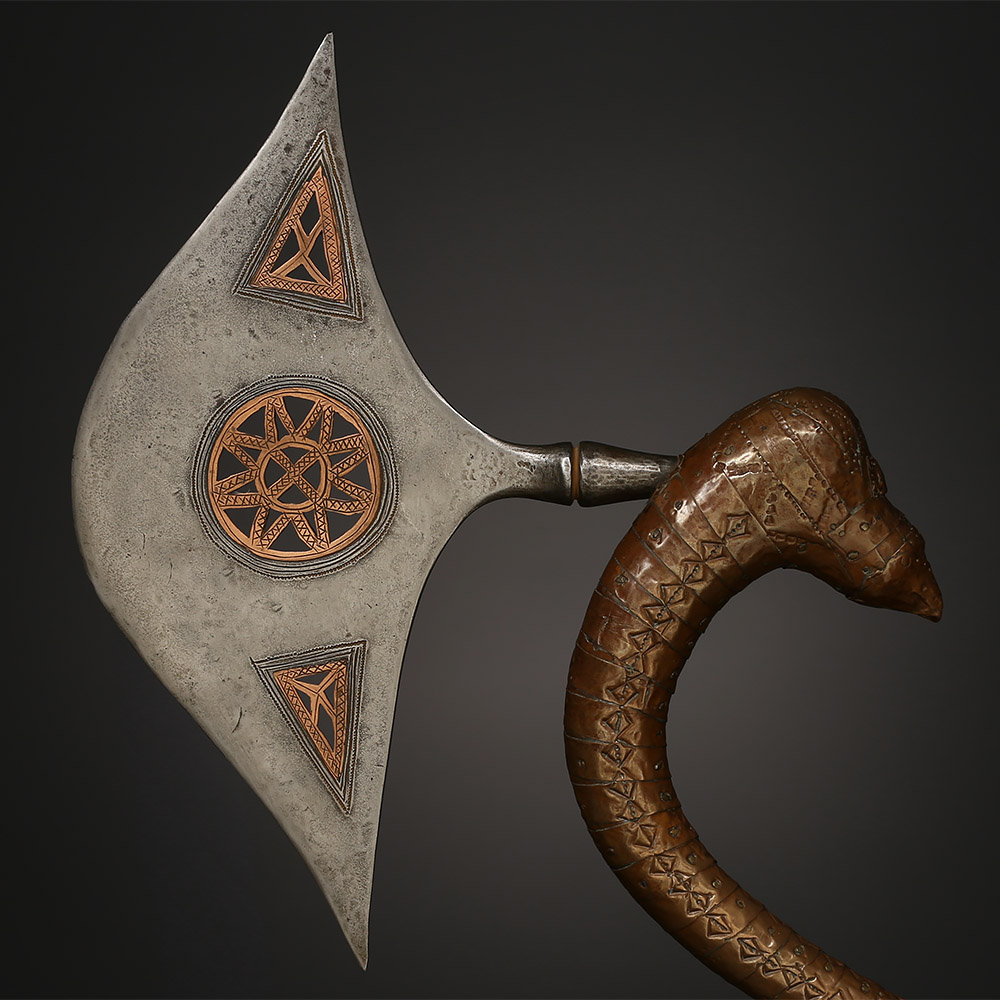 Ceremonial / Status Axe, Lunda, D.R. Congo