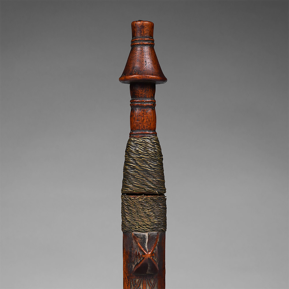 Ceremonial Dagger in Scabbard, Bakatwa Shona, Zimbabwe
