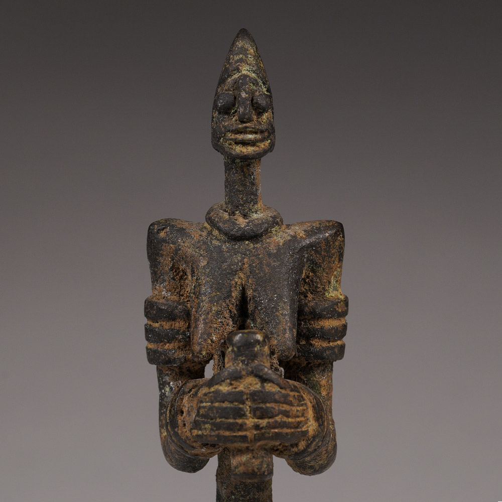 Bejeweled Female Figure, Dogon, Mali