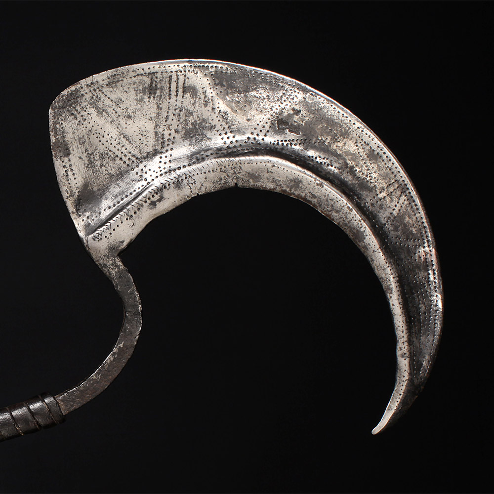 Ceremonial Sickle Blade jən'nyi or tochile, Dadiya / Verre (Vere) / Udjila / Tula, Nigeria