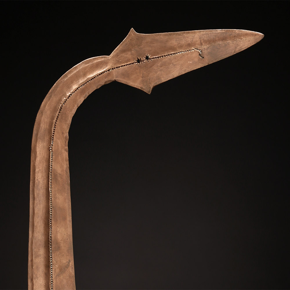 Asymmetric Prestige Blade Yakoma / Sango / Ngbandi, D.R. Congo / Central African Republic