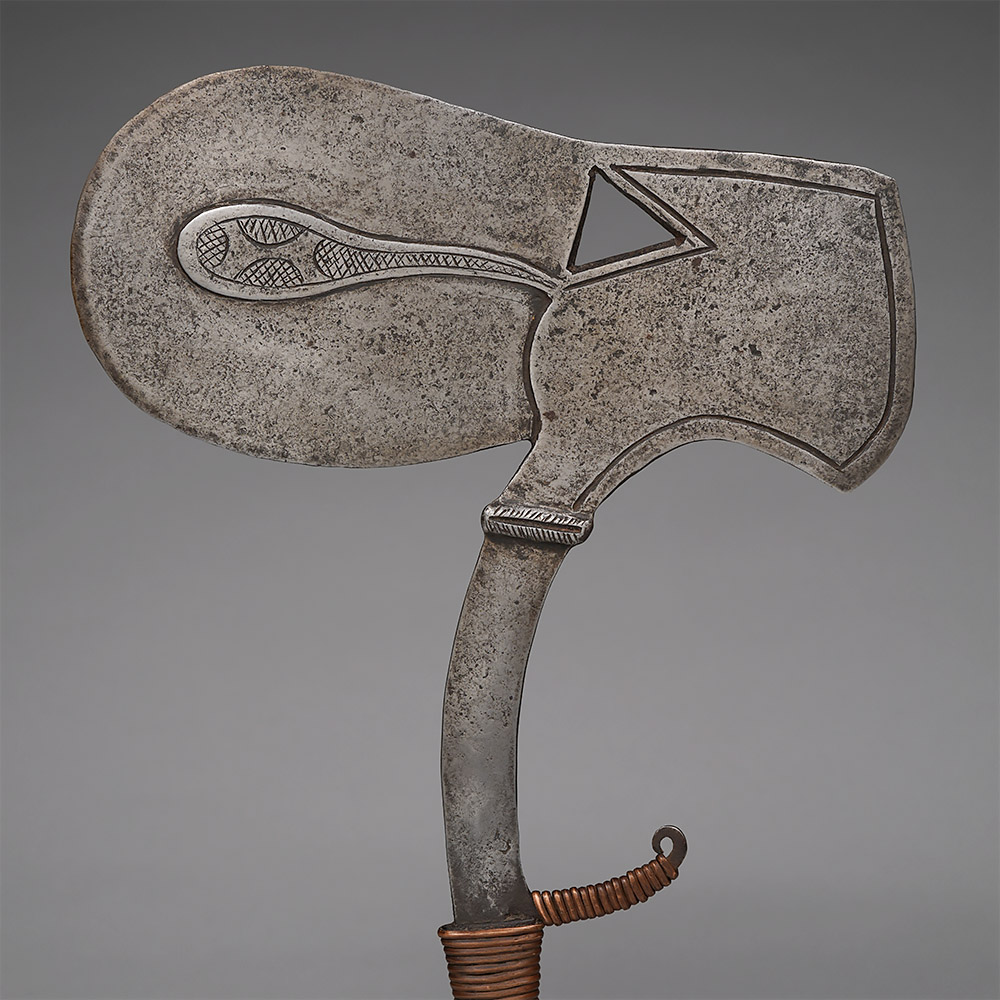 Inauthentic Musele or Onzil Knife Upper Ogowe River region: Kota / Kele / Nzabi / Mbede, Gabon