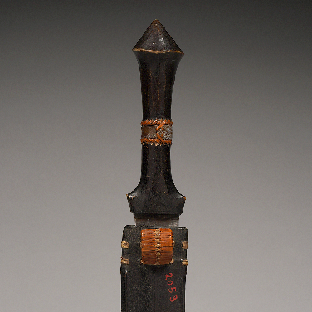 Short Sword in Sheath Bariba, Republic of Benin