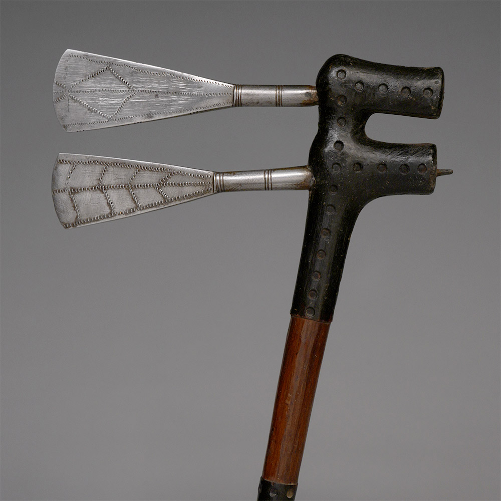 Double Axe Mundambala Chokwe Angola