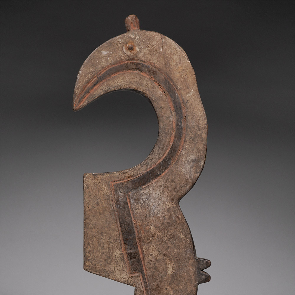 Wood knife: Alunga Masquerade Accessory Bembe, D.R. Congo