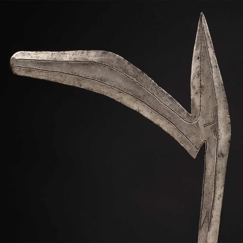 Throwing Knife Mbugbu Western Banda, Central African Republic D.R. Congo