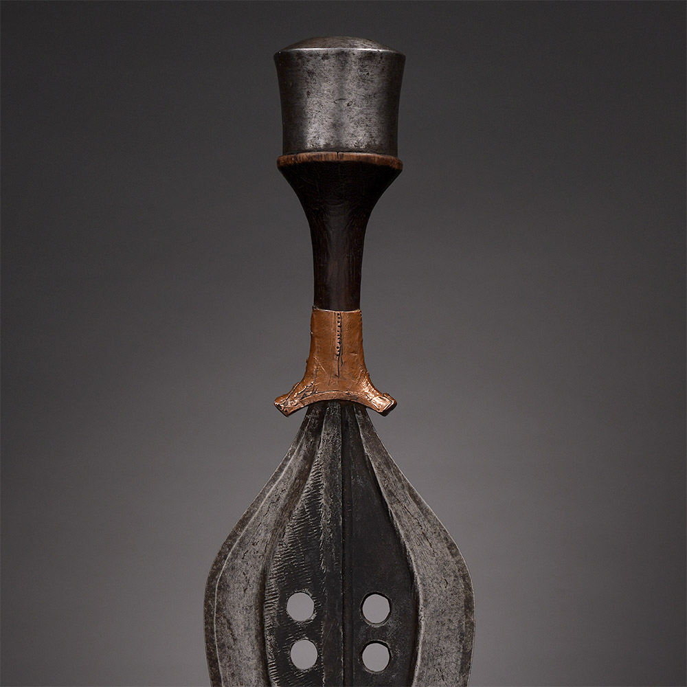 Ceremonial Dagger with Substantial Counterweight Hamba, D.R. Congo