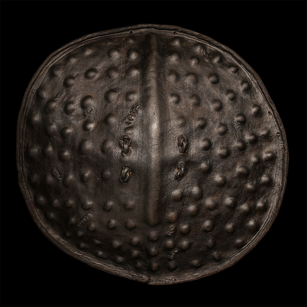 Embossed Hippopotamus Shield, Amarro, Ethiopia